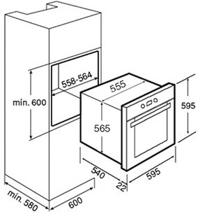 Духовой шкаф Teka HS 735 STAINLESS STEEL фото 2 в Новосибирске