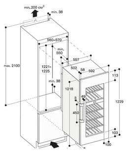 Винный шкаф Gaggenau RW 424-260 фото 2 в Новосибирске