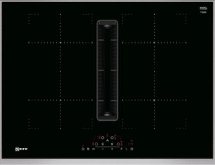 Индукционная варочная панель со встроенной вытяжкой Нефф T47TD7BN2 фото в Новосибирске Индукционная варочная панель со встроенной вытяжкой Neff T47TD7BN2 фото в Новосибирске