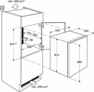 Встраиваемый холодильник Electrolux LRB2AE88S фото 4 в Новосибирске