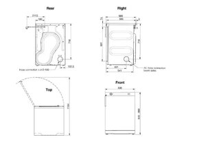 Сушильная машина Asko TDC112VSMarine 734490 фото 3 в Новосибирске