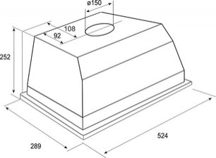 Вытяжка De Dietrich DHG1166X фото 2 в Новосибирске