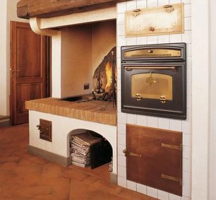 Духовой шкаф Restart ELF003 Antique white фото 2 в Новосибирске