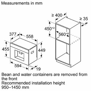 Встраиваемая кофемашина Siemens CT918L1B0 фото 3 в Новосибирске