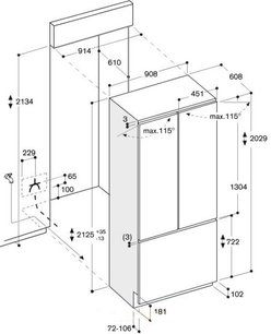 Встраиваемый холодильник Gaggenau RY 492-301 фото 3 в Новосибирске