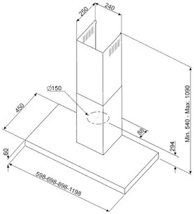 Вытяжка Smeg KAT600HXE фото 2 в Новосибирске