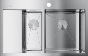 Мойка Omoikiri AKISAME 78-2 IN R new крыло слева фото