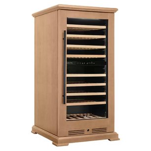 Винный шкаф Meyvel MV99PRO-KBT2 (Натуральный бук) фото 3 в Новосибирске