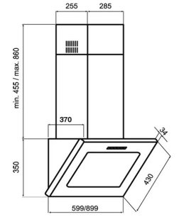 Вытяжка Kuppersberg F 917 BL фото 2 в Новосибирске