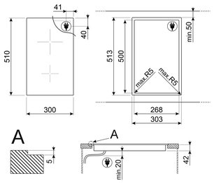 Варочная панель Smeg SE232TD1 фото 2 в Новосибирске