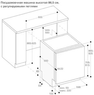 Встраиваемая посудомоечная машина Гаггенау DF271160F фото 2 в Новосибирске Встраиваемая посудомоечная машина Gaggenau DF271160F фото 2 в Новосибирске