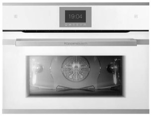 Компактный духовой шкаф с паром Kuppersbusch CBD 6550.0 W1 Stainless steel фото в Новосибирске