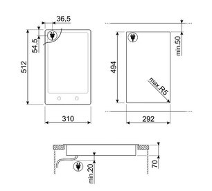 Варочная панель SMEG PGF32I фото 3 в Новосибирске Варочная панель SMEG PGF32I фото 3 в Новосибирске