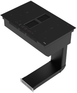 Индукционная варочная панель с интегрированной вытяжкой Кертинг HIBH 84980 NB фото 2 в Новосибирске Индукционная варочная панель с интегрированной вытяжкой Korting HIBH 84980 NB фото 2 в Новосибирске