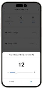 Встраиваемый винный шкаф Dunavox DVN-19.50B.TO фото 3 в Новосибирске