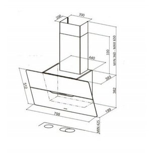 Вытяжка Faber JOLIE ALMOND A80 фото 4 в Новосибирске