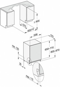 Встраиваемая посудомоечная машина Миле G 7960 SCVi AutoDos фото 4 в Новосибирске Встраиваемая посудомоечная машина Miele G 7960 SCVi AutoDos фото 4 в Новосибирске