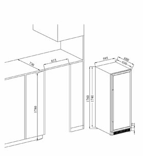 Винный шкаф Climadiff PRO147XDZ фото 2 в Новосибирске