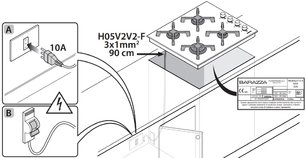 Газовая варочная панель Barazza 1PSPF95 фото 2 в Новосибирске