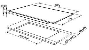 Варочная панель Смег P106ES фото 2 в Новосибирске Варочная панель Smeg P106ES фото 2 в Новосибирске