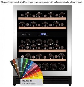 Встраиваемый винный шкаф Dunavox DAUF-45.125DC.TO фото в Новосибирске