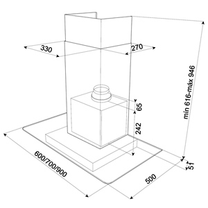 Вытяжка Teka DG3 60 фото 2 в Новосибирске