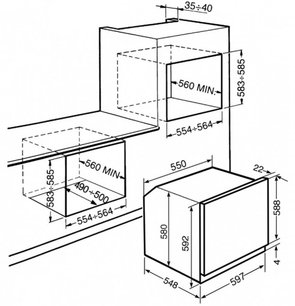 Духовой шкаф Smeg SFP390X-1 фото 4 в Новосибирске