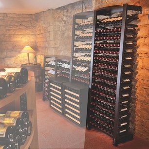 Стеллаж для хранения вина Eurocave Modulosteel 1 модуль фото в Новосибирске