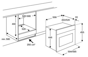 Духовой шкаф Bertazzoni F457MODMWTN фото 3 в Новосибирске