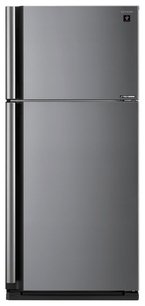 Двухкамерный холодильник Шарп SJXE59PMSL фото в Новосибирске Двухкамерный холодильник Sharp SJXE59PMSL фото в Новосибирске