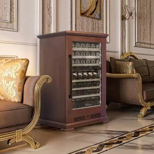 Винный шкаф Meyvel MV77PRO-KBT2 (Итальянский орех) фото 2 в Новосибирске