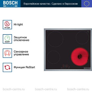 Электрическая варочная панель Bosch PKE645BB2E фото 2 в Новосибирске