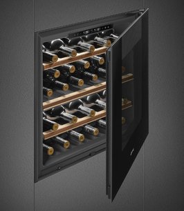 Встраиваемый холодильный шкаф для вина Smeg CVI129B3 фото 4 в Новосибирске