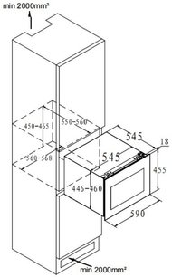 Встраиваемый винный шкаф Korting KFW 501 SL GN фото 4 в Новосибирске
