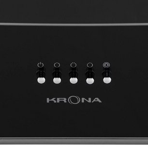 Вытяжка Крона INGA 600 inox/black push button фото 4 в Новосибирске Вытяжка KRONA INGA 600 inox/black push button фото 4 в Новосибирске