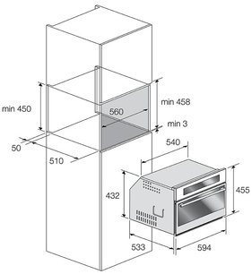 Духовой шкаф Fulgor Milano FCMO 4511 TM X фото 4 в Новосибирске