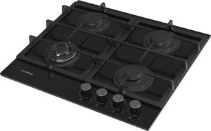 Газовая варочная панель Hyundai HHG 6434 BG фото 2 в Новосибирске