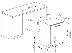 Посудомоечная машина Smeg ST337 фото 4 в Новосибирске