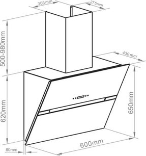 Вытяжка Kaiser AT 6407 FW фото 3 в Новосибирске