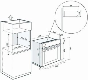 Духовой шкаф De Dietrich DOR4747X фото 2 в Новосибирске