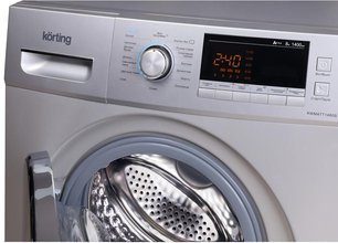 Узкая стиральная машина Korting KWM 47T1480 S фото 3 в Новосибирске