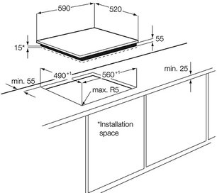 Варочная панель АЕГ HK634071FB фото 2 в Новосибирске Варочная панель AEG HK634071FB фото 2 в Новосибирске