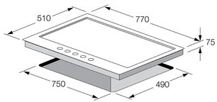 Варочная панель Fulgor Milano CPH 765 GWK X фото 4 в Новосибирске