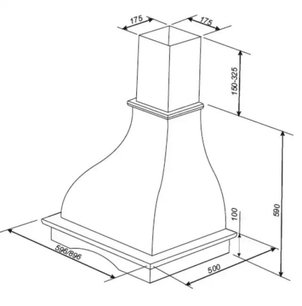 Вытяжка Kuppersberg DRS 600 фото 2 в Новосибирске