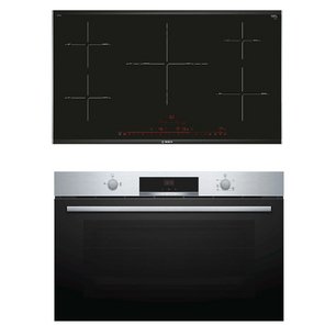 Bosch (варочная панель PIV975DC1E + духовой шкаф VGD553FB0) фото в Новосибирске
