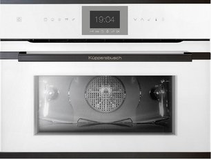 Компактный духовой шкаф с паром Kuppersbusch CBD 6550.0 W6 Black Steel фото в Новосибирске