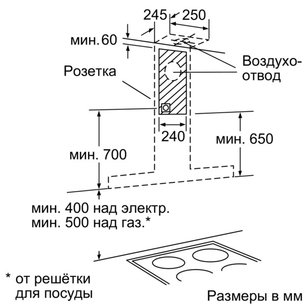 Вытяжка Нефф D39F55S0 фото 3 в Новосибирске Вытяжка Neff D39F55S0 фото 3 в Новосибирске