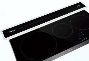 Встраиваемая в столешницу вытяжка Pando E-350/90 IX 1350 INT/EXT фото 3 в Новосибирске