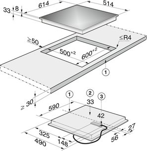 Независимая варочная панель Миле KM 5814 фото 2 в Новосибирске Независимая варочная панель Miele KM 5814 фото 2 в Новосибирске