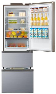 Трехдверный холодильник Кертинг KNFF 61889 X фото 2 в Новосибирске Трехдверный холодильник Korting KNFF 61889 X фото 2 в Новосибирске